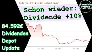 Heftige Dividendensteigerung & günstige Aktien Kurse nach Abverkauf!| Dividenden Depot Update