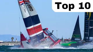 10 Most DANGEROUS SailGP Moments