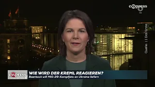 Baerbock Rede: Wie wird der Kreml reagieren?