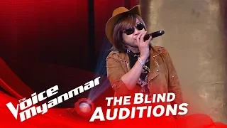 ေမာင္ေမာင္ေအး (Mg Mg Aye): "Everytime It Rain" - Blind Audition - The Voice Myanmar 2018