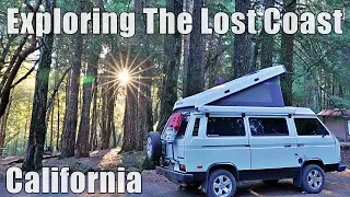 Exploring the Lost Coast of California in our Vanagon