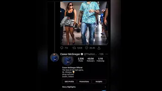 Conor Mcgregor shows video proof of DM from Jolie Poirier