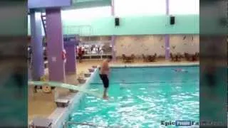 Epic Diving Board Fail