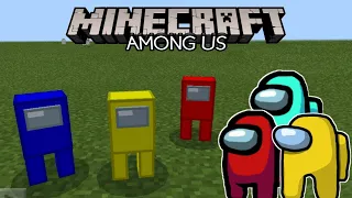 ✔ How To Summon Among Us In Minecraft Pe!(No Mod)(No Clickbait)