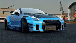 GTA5 - Nissan GT-R R35 Liberty Walk (showcase cinematic)