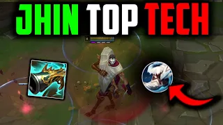 JHIN TOP TECH IS NOT FAIR! (WAY TOO FAST) - How to Play Jhin & CARRY Season 14 League of Legends