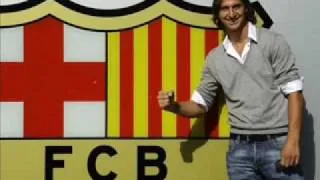 Zlatan Ibrahimovic arrives at Barcelona (Camp nou) Presentacion Oficial Zlatan Ibrahimovic Camp Nou