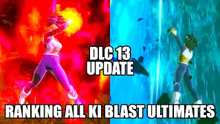 RANKING ALL KI BLAST ULTIMATES BY DAMAGE FROM WEAKEST TO STRONGEST IN XENOVERSE 2 | AFTER DLC 13