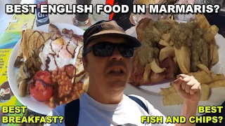 Travels In Turkey - Best English Food In Marmaris