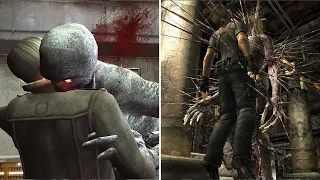 Resident Evil 4 Regenerator and Iron Main Monsters Death Scenes 4K