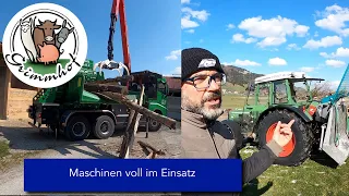 FarmVLOG#58 - Maschinenvorstellung, Vollgas hacken und ein bischen was von allem