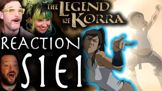 The World Building is INSANE! We Watch "The Legend of Korra" S1E1 for the First Time! Reaction!