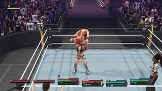 WWE 2K24 NXT Spring Breakin' Valhalla & Meiko Satomura vs. Lyra Valkyria & Jamie Hayter