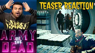 Army Of The Dead | Official Teaser Reaction | Zack Snyder | #Look4Ashi