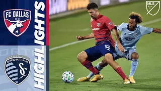 FC Dallas vs. Sporting Kansas City | October 14, 2020 | MLS Highlights