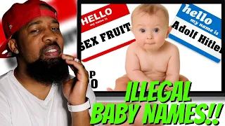 Top 10 Illegal Baby Names...