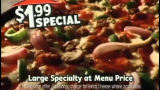 Pizza Hut (Bonus Pizza Night/$1.99 special) (2007) Commercial