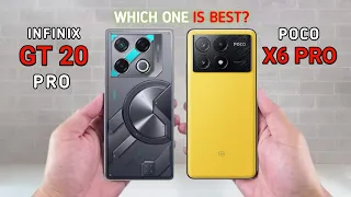 Infinix GT 20 Pro Vs Poco X6 Pro | Full Comparison 2024 ⚡Which One Is Best?