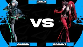 [UNI 2] Chaos vs Carmine (Silicon vs Defiant) [Under Night In Birth 2] Tournament Match Top 8 Aegis