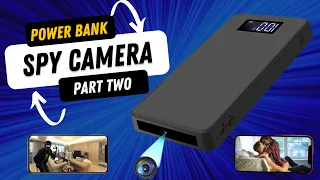 How to Record on the Power Bank Hidden Camera (64 GB Spy Camera)