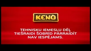 Latvijas Loto Keno tiešraides Live Stream