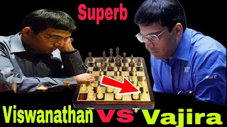 Asia-ch U20 8th 1984 || Vajira Perera vs Viswanathan Anand ||