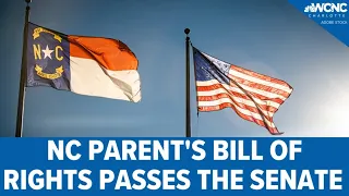NC Parent's Bill of Rights passes the senate