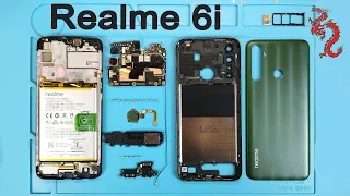 REALME 6i //РАЗБОР смартфона обзор ИЗНУТРИ + Микроскоп