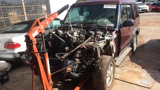 FINALLY REMOVING THE ENGINE OUT OF THE DISCOVERY