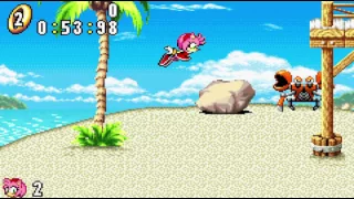 Sonic Advance (GBA Gameplay) Amy Rose Part 1/6 [Full HD]