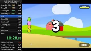 Duck Life 3: Evolution Any% Swimming Duck (World Record 31:19)