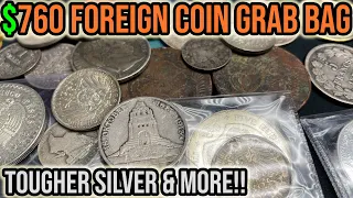 Higher Value $760 World Coin Silver Grab Bag - RARER Crown Size & More From Curt Gammer