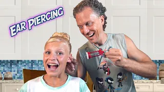 My Dad wants to Pierce my Ears!