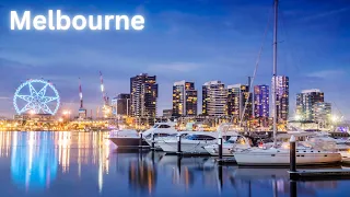Melbourne, Australia 4K | Dynamic and Vibrant Metropolis
