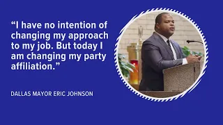 Reaction to Dallas Mayor Eric Johnson declaring himself a Republican