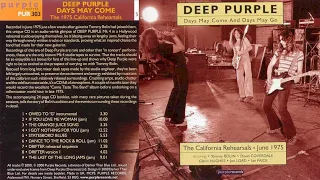 Deep Purple - Days may come and days may go: 1975 California rehearsals pt. 1 (full album) 2000