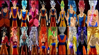 Goku All Forms - DBZ Tenkaichi 3