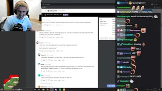 xQc reacts to Reddit malding after his winning with Rust Base