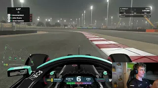 F1 2021 Bahrain Reversed Hotlap