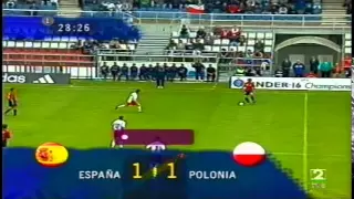 1999 UEFA U16 Final Czech Republic Poland - Spain