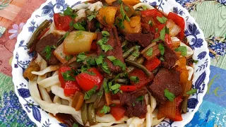 ГУЙРУ СЯЙ подлива по-уйгурски 🌟 Uyghur-style meat gravy