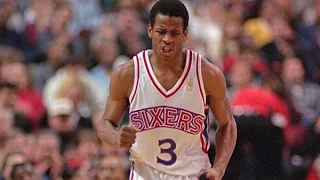 Allen Iverson Full Highlights 1997.03.12 vs Bulls - Rookie AI with 37 Pts, Famous Crossover On MJ