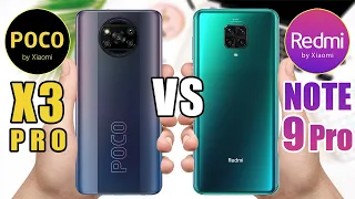 Poco X3 Pro vs Redmi Note 9 Pro