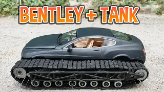 Bentley + Tank, how is it made of plasticine clay