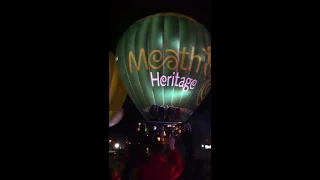 Trim Balloon Festival Night Glow Saturday 7th April 2012 Finale