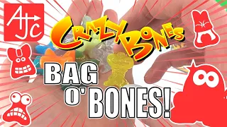 Bag of Bones! Gogo's Crazy Bones collectibles from the 90s