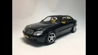 Italeri - MercedesBenz 600S - Full build