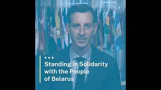 Standing in Solidarity with the People of Belarus