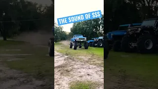 💨BLOWN 572💨1500 HP. BIG BLOCK FORD POWER - PAPA SMURF MUD TRUCK test and tune|#truck