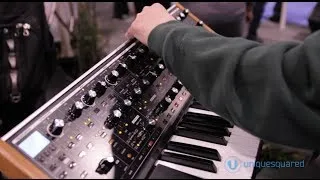 NAMM 2014: Moog Sub 37 Demo | UniqueSquared.com